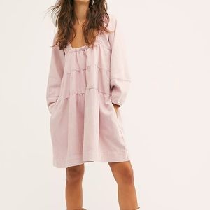 Free People Lou Jean Babydoll Dress